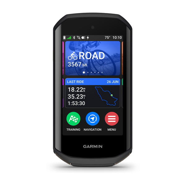 Garmin Edge 540, 550, 840, 850, 1040 e 1050 — Edge 1050 GPS; foto oficial Garmin; SKU 010-02890-00
