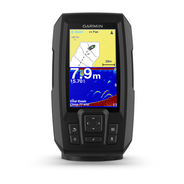 Garmin STRIKER 4, 4 Plus e Vivid | Sonar e GPS — foto oficial Garmin de referência 010-01870-01