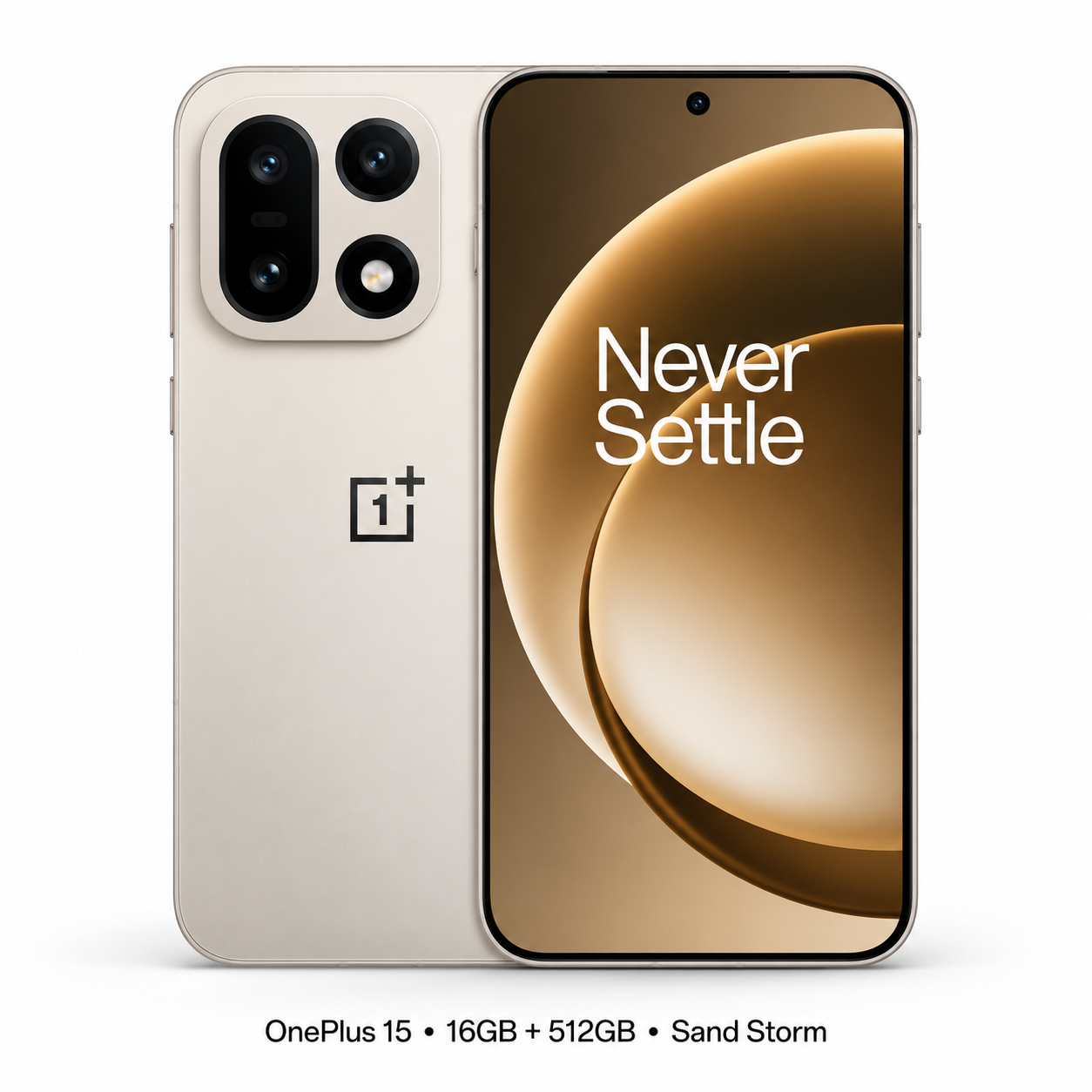 OnePlus 15 5G — 12GB/256GB e 16GB/512GB