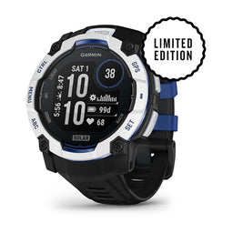 Garmin Instinct 3 AMOLED, Solar e Tactical — Instinct 3,50mm,Solar,Whitestone with Black Band; foto oficial Garmin; SKU 010-02935-03