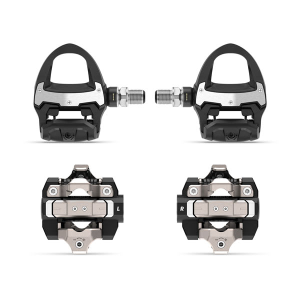 Garmin Rally RS, RK e XC — Rally RS/XC210 Pedal Power Meter Bundle; foto oficial Garmin; SKU 010-02875-12