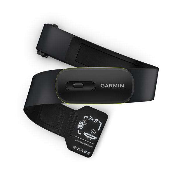 Garmin HRM 200 e HRM 600 — MONITOR CARDIACO HRM 600 XS-S (FITS 60–85 CM); foto oficial Garmin; SKU 010-13383-01