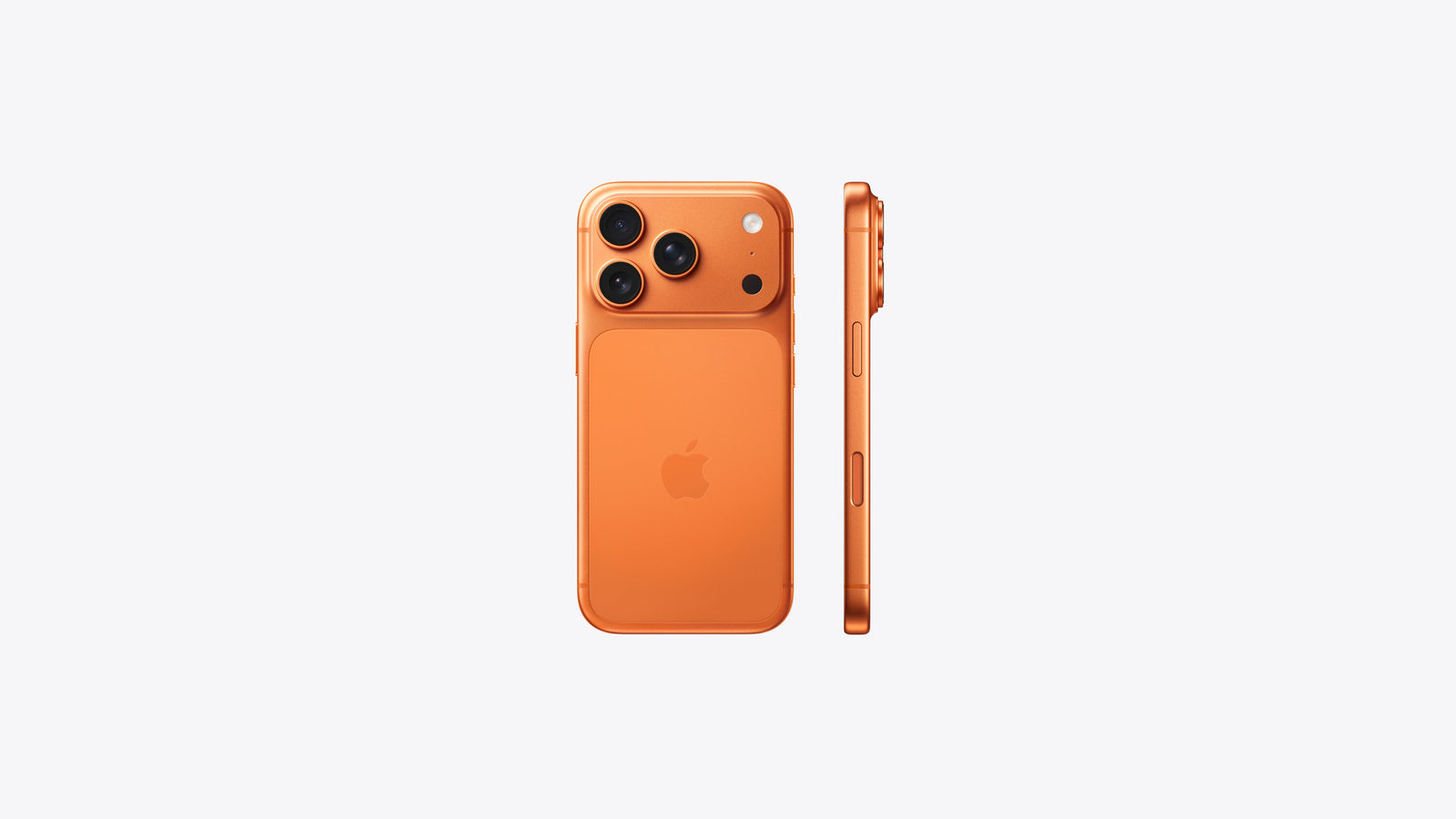 Apple iPhone 17 Pro Laranja-cósmico visão alternativa Intecstore