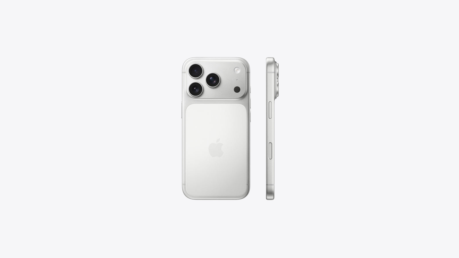 Apple iPhone 17 Pro Prateado visão alternativa Intecstore